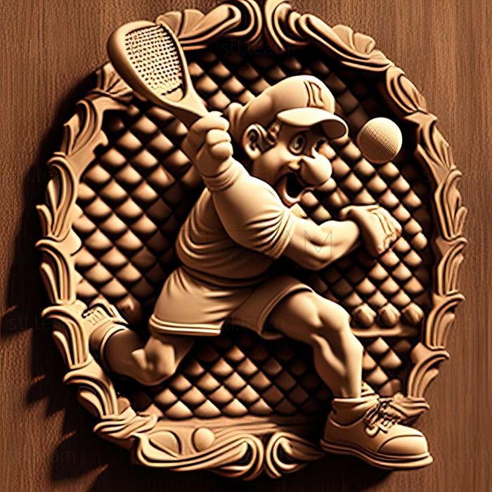 3D модель Гра Mario Tennis Aces (STL)